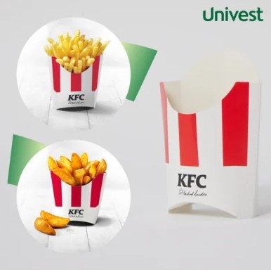 Univest – supplier of paper utensils for KFC - Cases of Univest Company