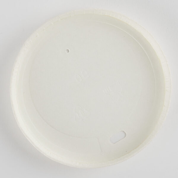 Paper hot cup lid