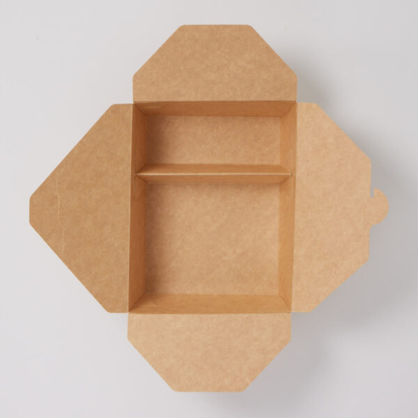 Cardboard lunch containers