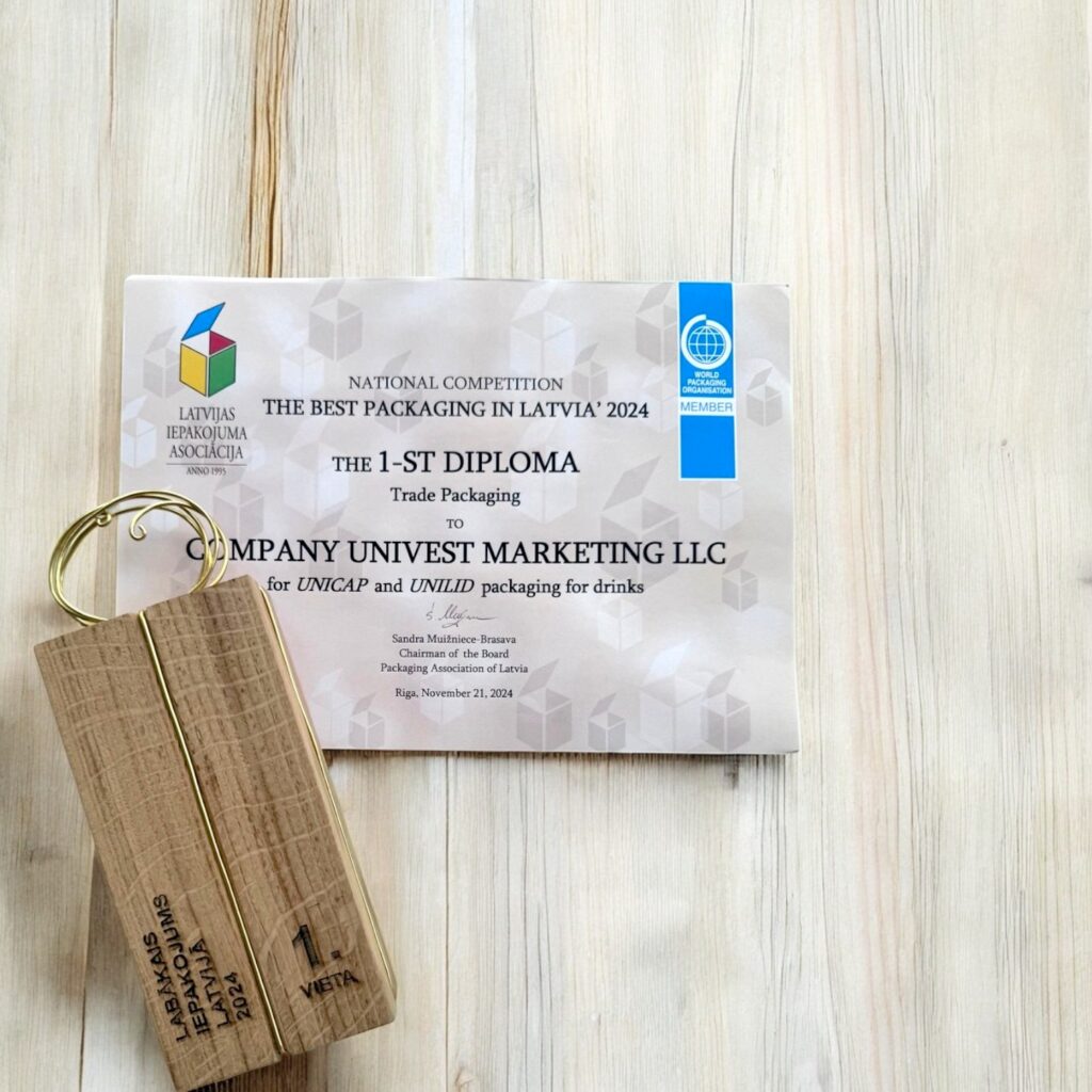 Univest’s EcoSet Wins First Place at “Best Packaging in Latvia 2024”
