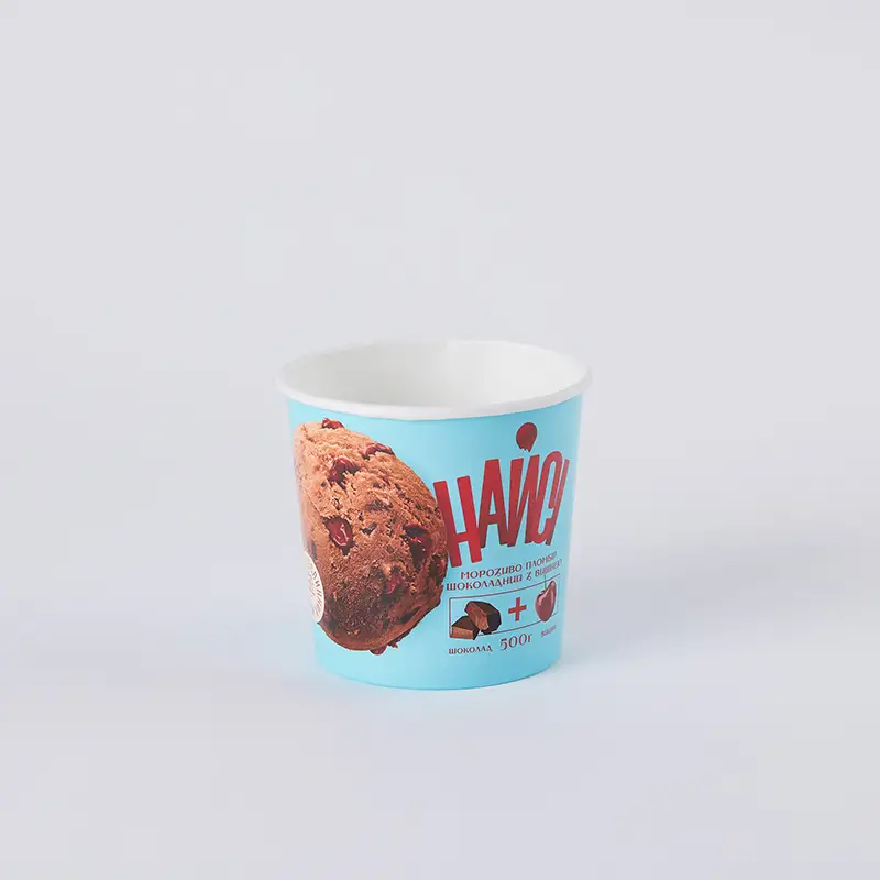 Custom printed paper food buckets