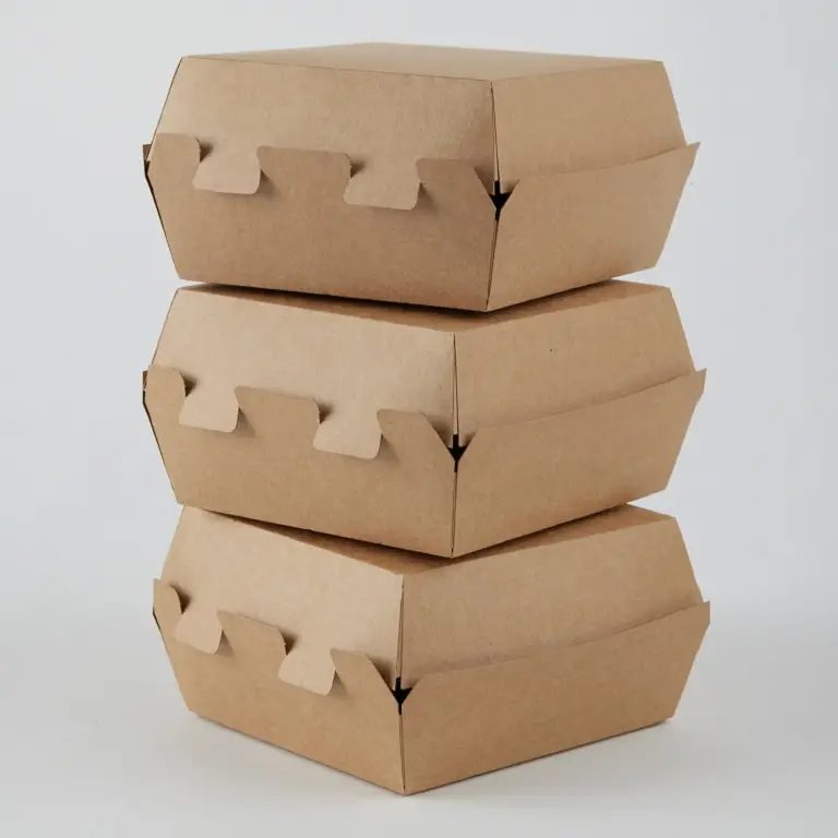 Kraft paper food containers