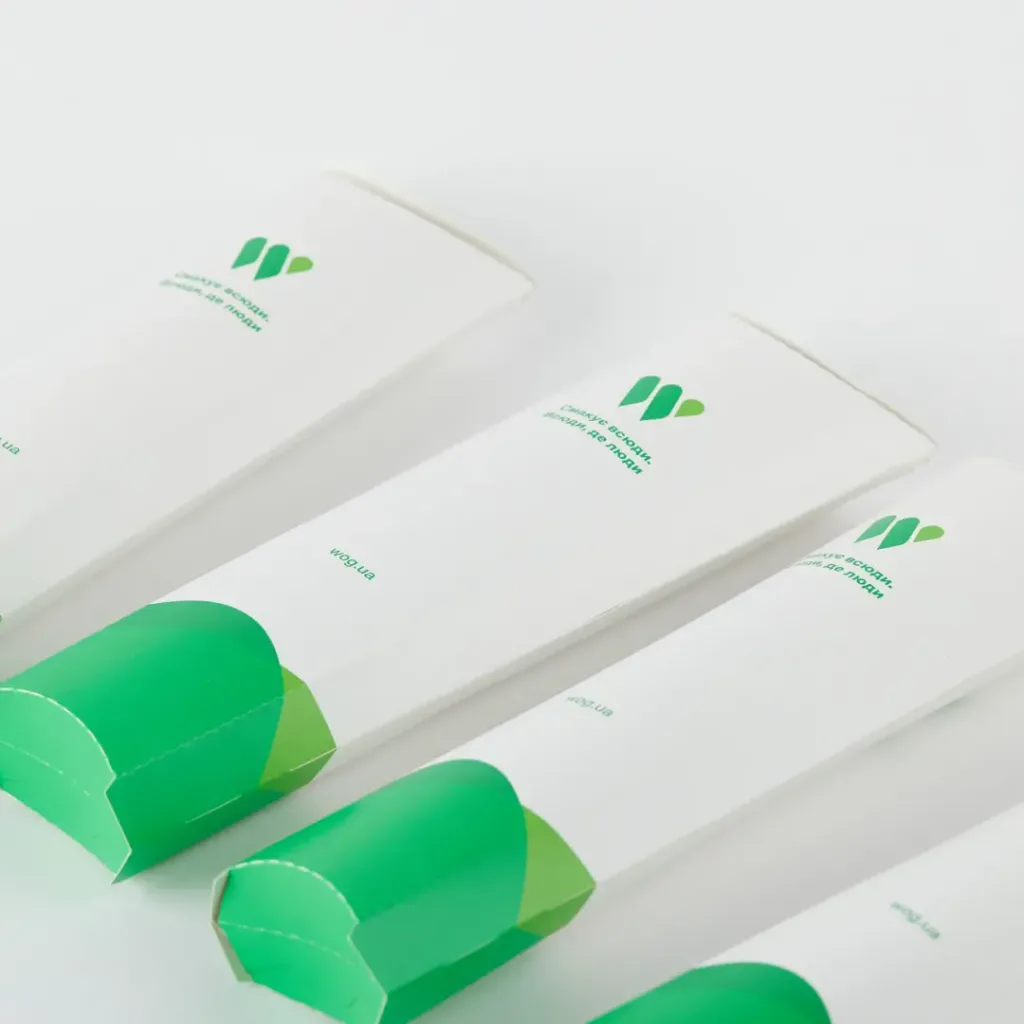 Paper containers for food